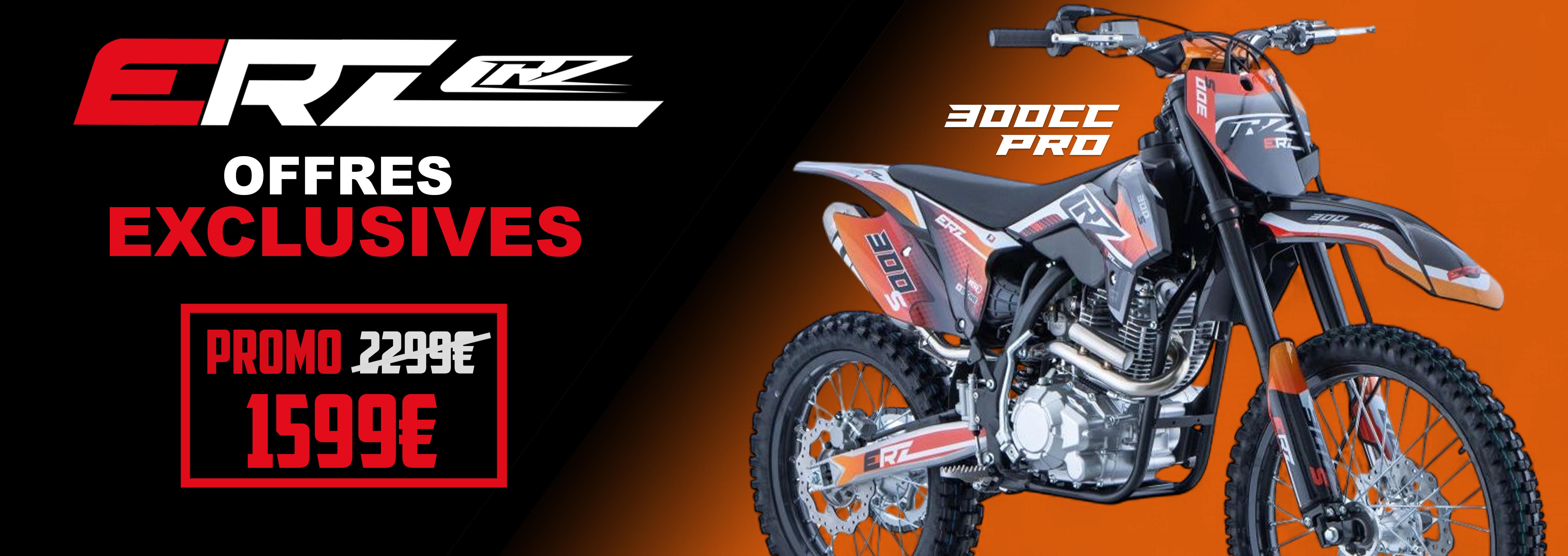 Motocross CRZ 300cc à air ERZ PRO 18"/21"