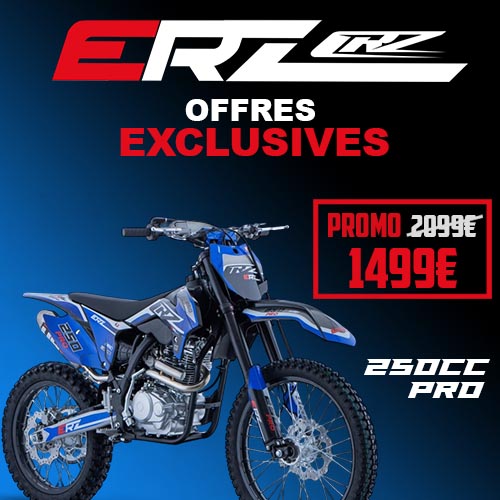 Motocross CRZ 250cc ERZ Pro 4T 18"/21"