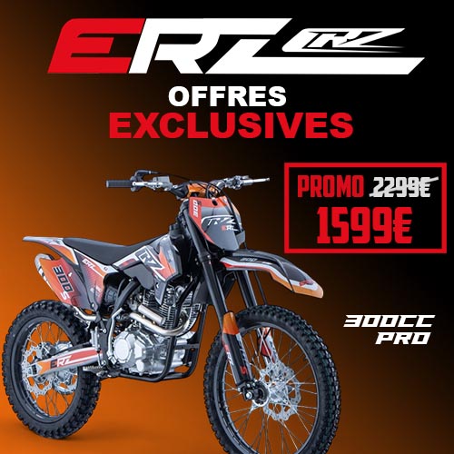 Motocross CRZ 300cc à air ERZ PRO 18"/21"