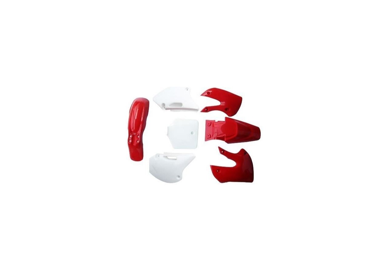 Kit Plastique KLX BBR Rouge