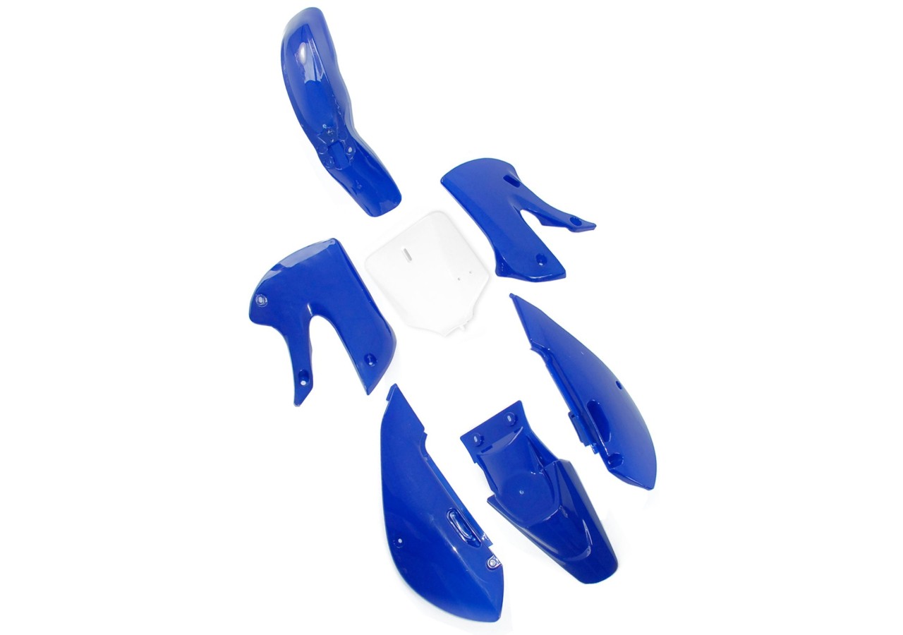 Kit plastique KLX bleu