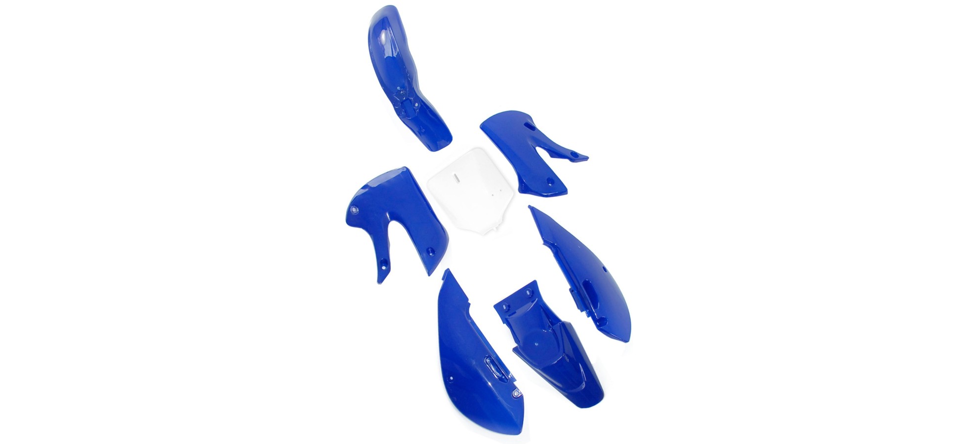 Kit plastique KLX bleu