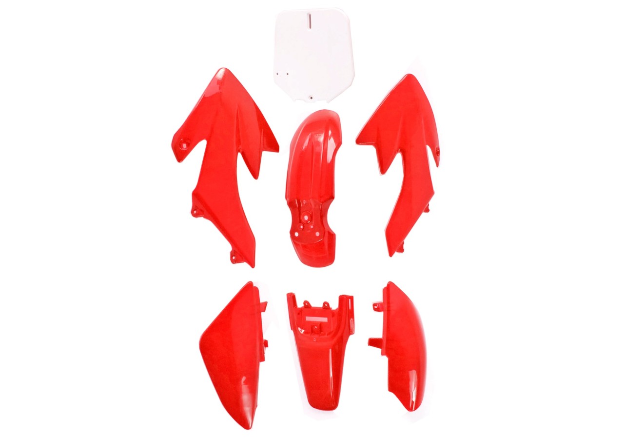 Kit plastique CRF50 Rouge