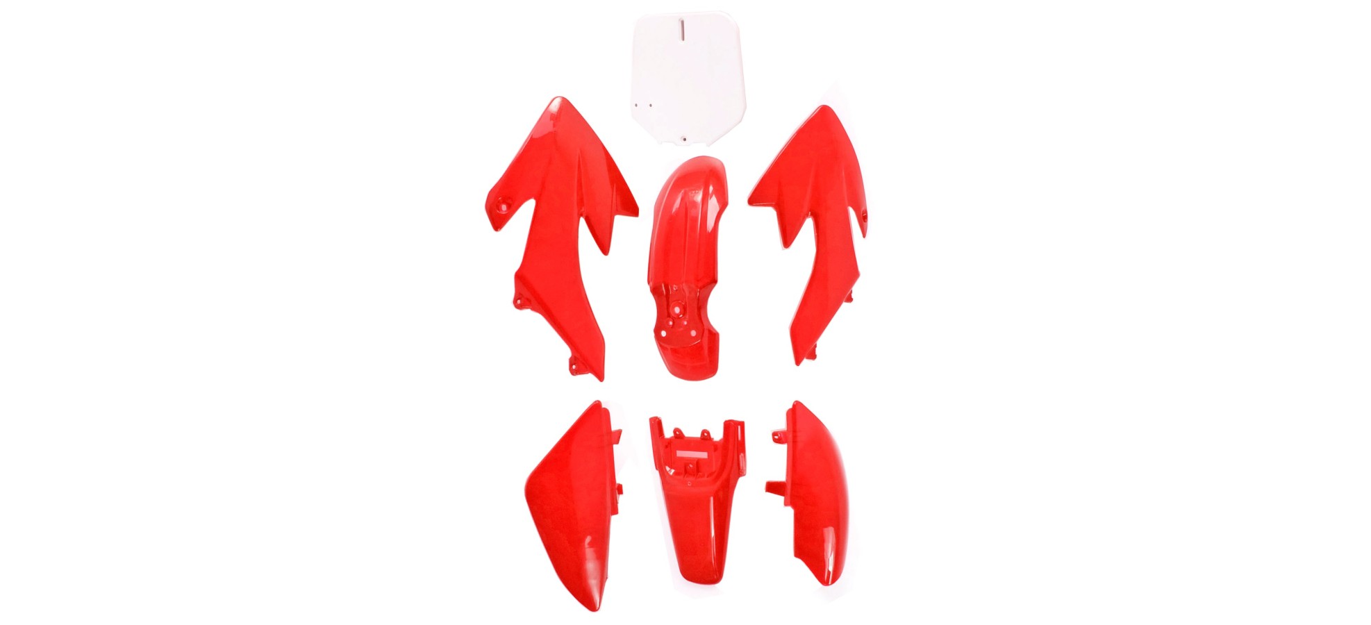Kit plastique CRF50 Rouge
