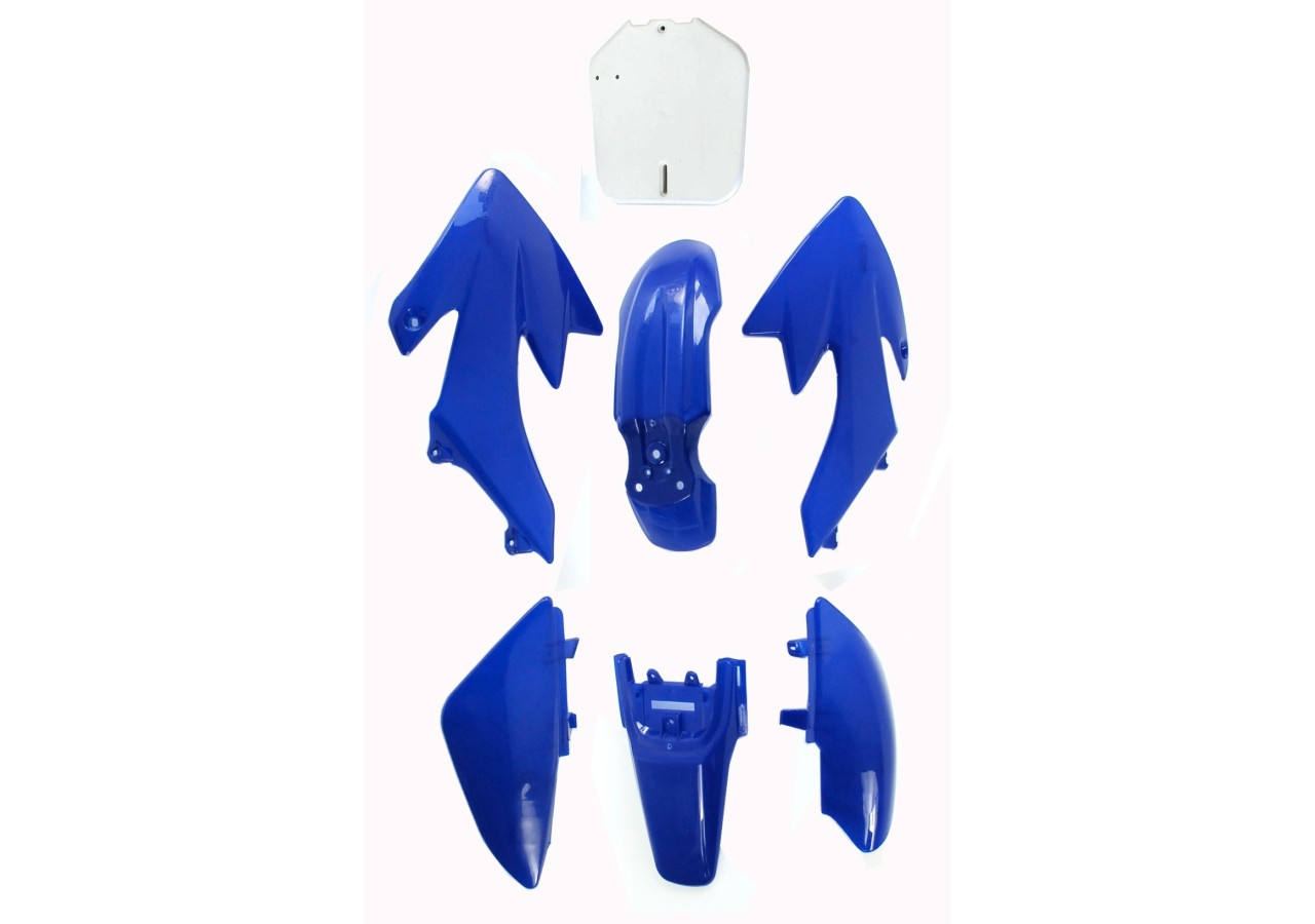 Kit plastique CRF50 bleu