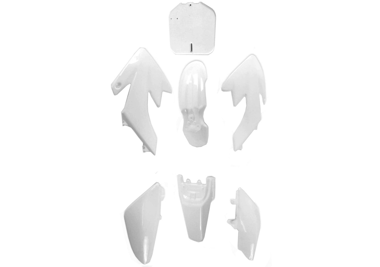 Kit plastique CRF50 blanc