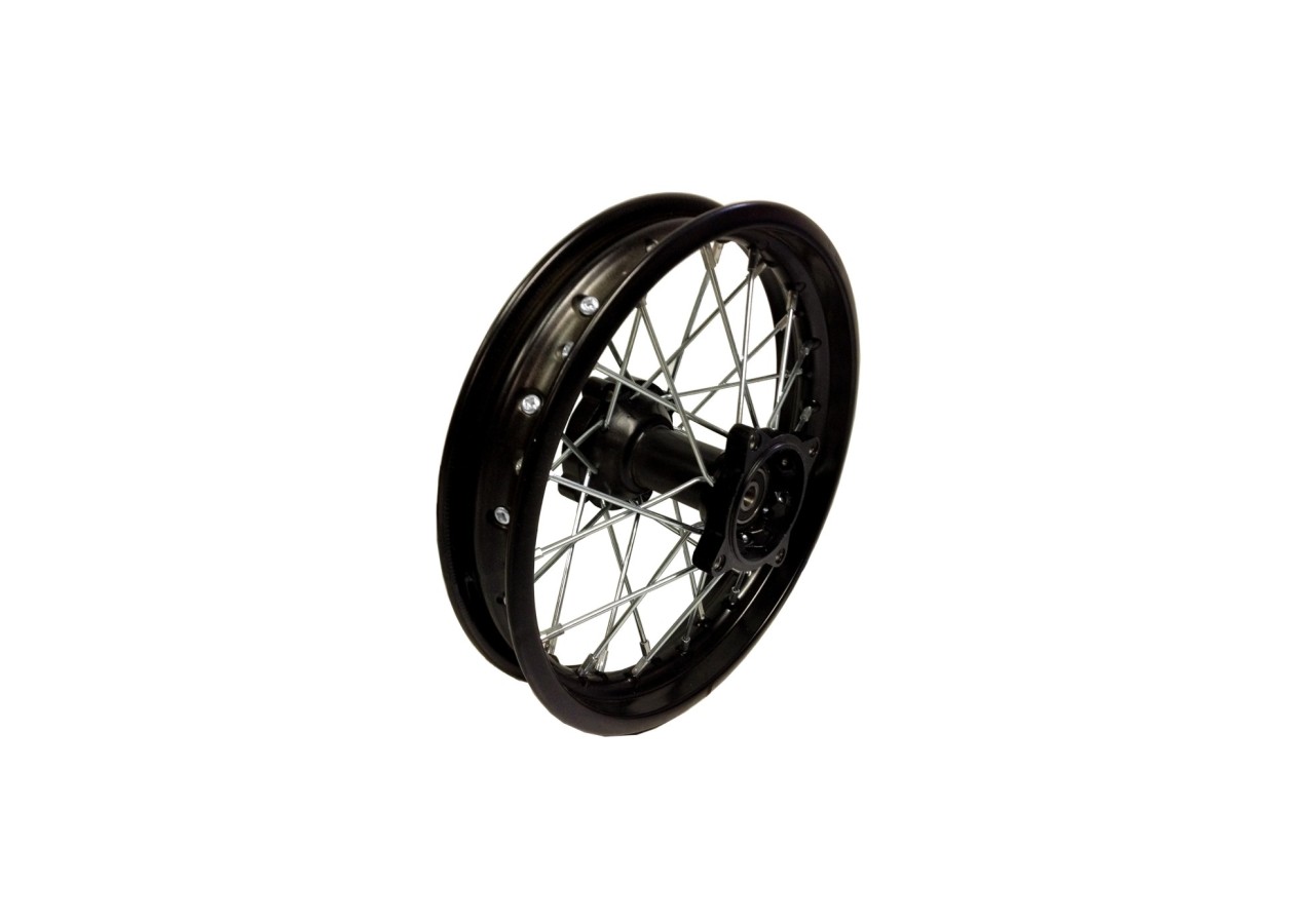 Jante Arriere CRZ 14" Acier Noir (Axe 15mm)