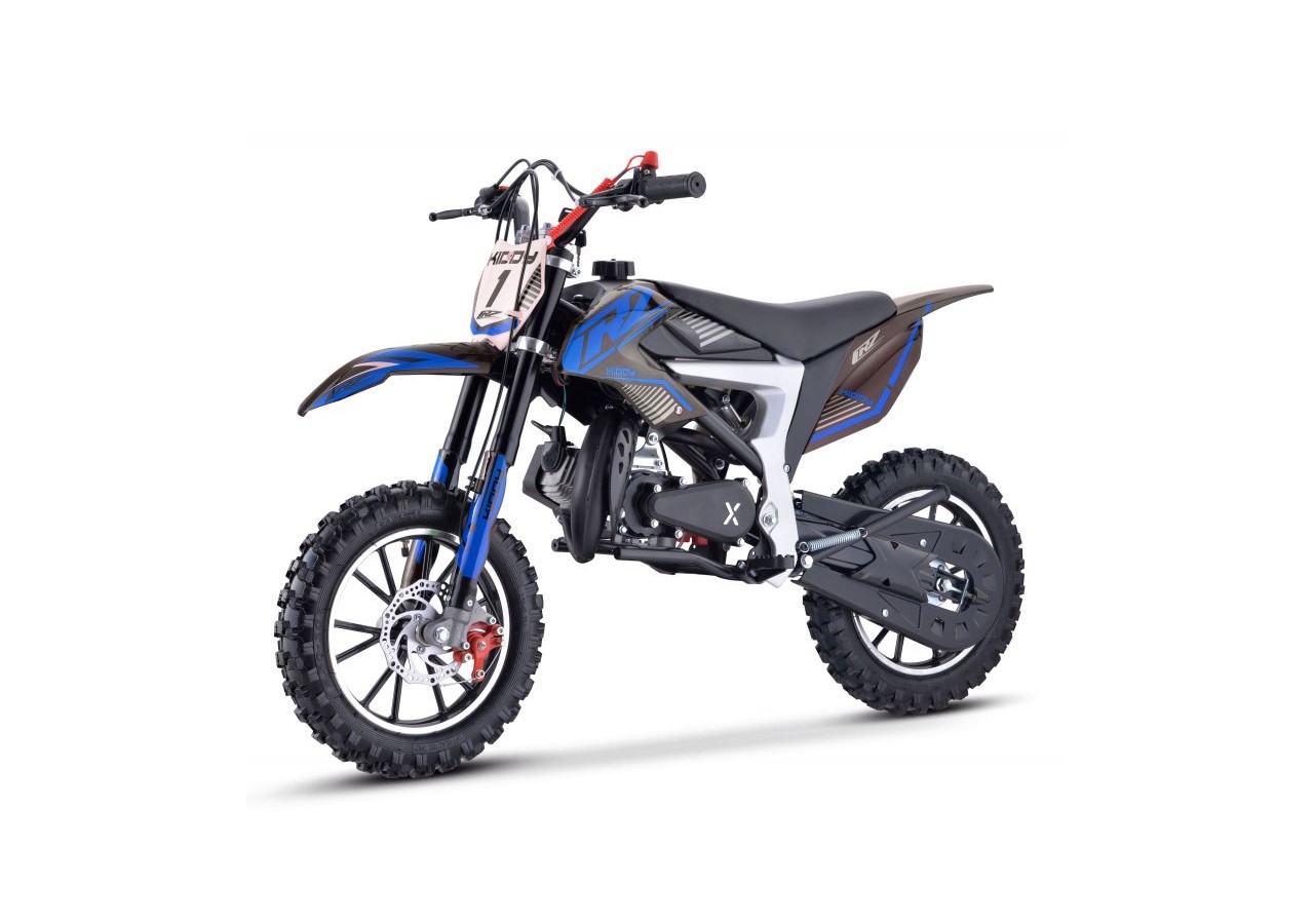 Pocket Bike Cross 49cc 2T CRZ 10"/10" CYLINDRÉE 49cc Couleur Bleu