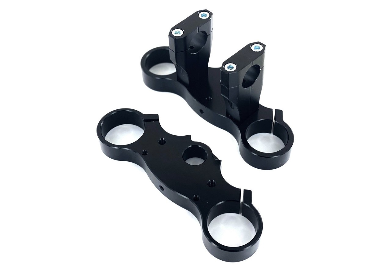 Tes de fourche Alu 45/48mm + Pontets 28.6mm