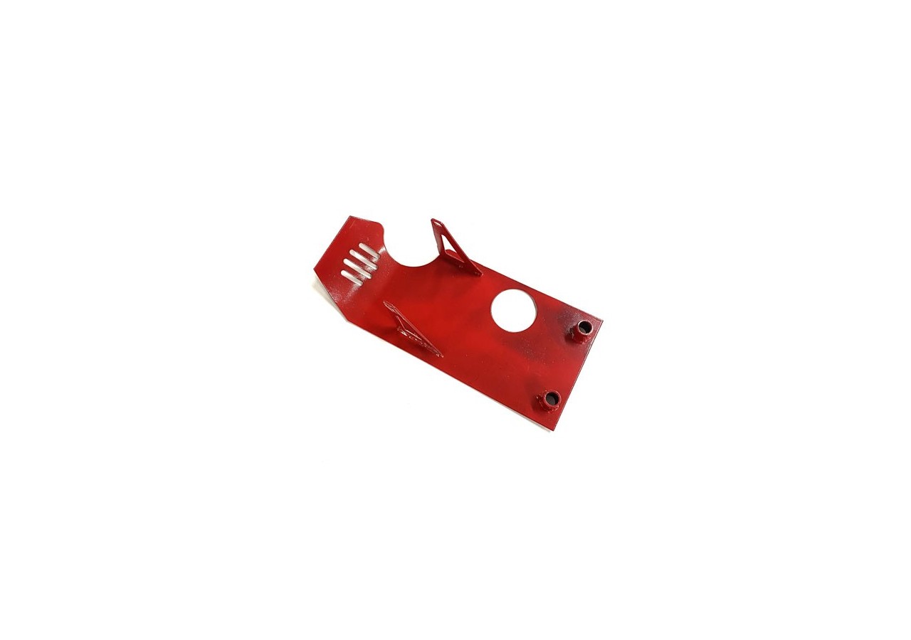 Sabot Moteur Acier Rouge