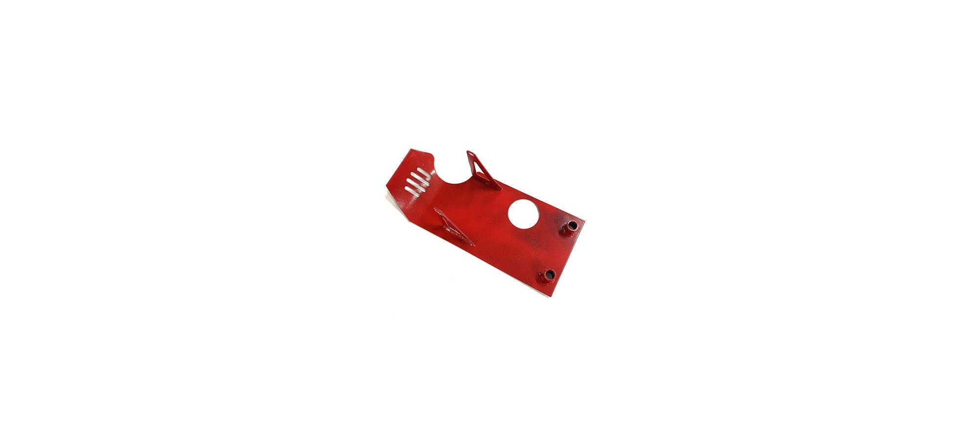 Sabot Moteur Acier Rouge