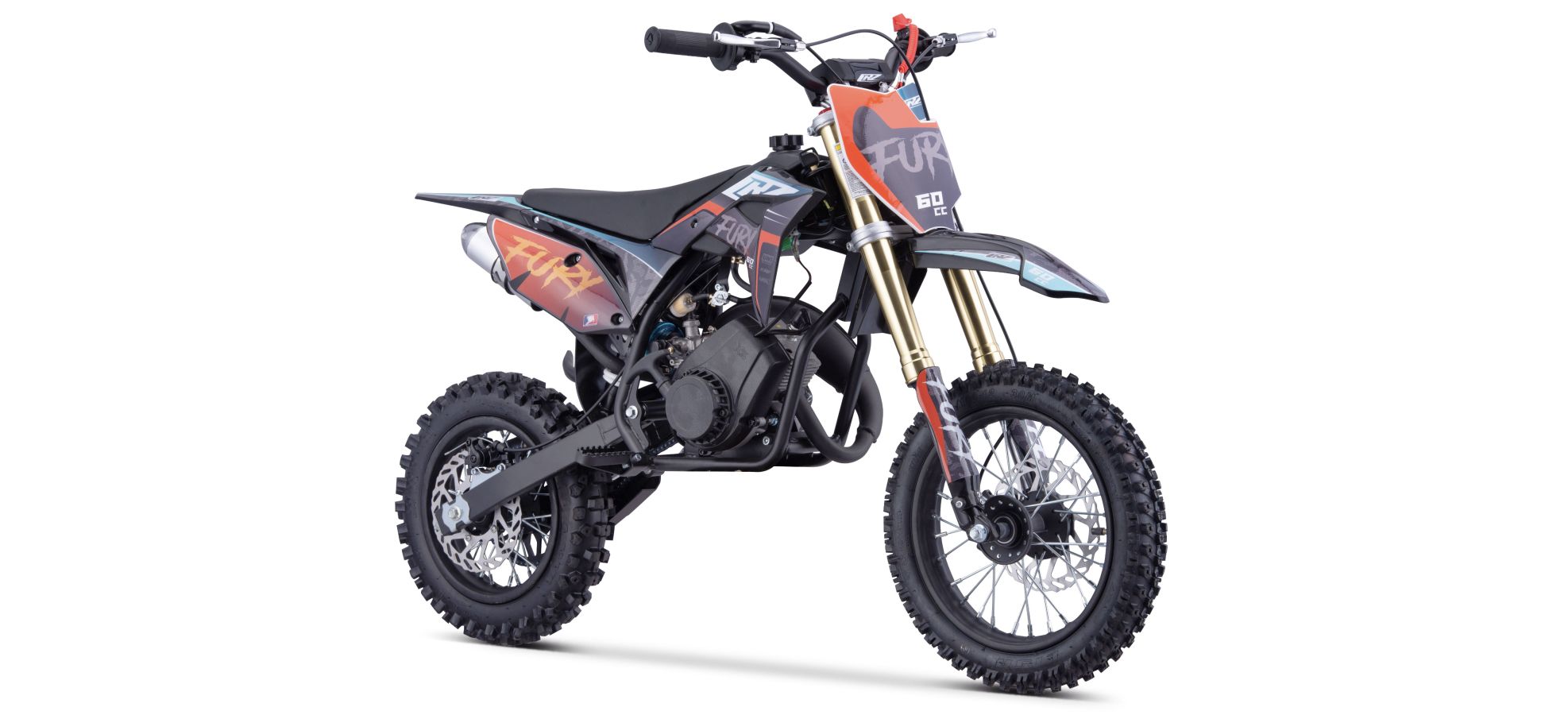 Pit Bike CRZ Fury Double Pot 60cc 2T 10"/12" (2024)