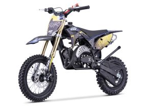 Pit Bike CRZ Fury Double Pot 60cc 2T 10"/12" - Jaune (2024)