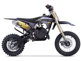 Pit Bike CRZ Fury Double Pot 60cc 2T 10"/12" - Jaune (2024)