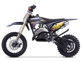 Pit Bike CRZ Fury Double Pot 60cc 2T 10"/12" - Jaune (2024)