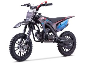 Pit Bike CRZ Fury Double Pot 49cc 2T 10"/12" - Bleu (2025)