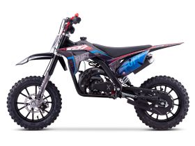 Pit Bike CRZ Fury Double Pot 49cc 2T 10"/12" - Bleu (2025)