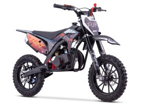 Pit Bike CRZ Fury Double Pot 49cc 2T 10"/12" - Orange (2025)