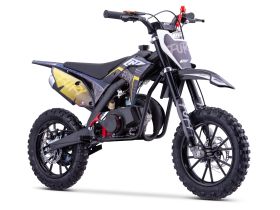 Pit Bike CRZ Fury Double Pot 49cc 2T 10"/12" - Jaune (2025)
