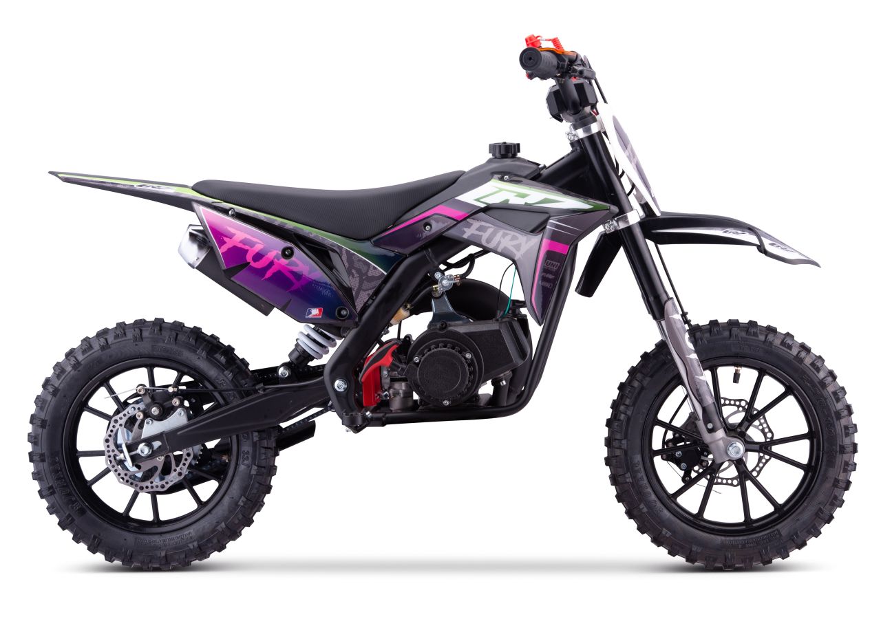 Pit Bike CRZ Fury Double Pot 49cc2T 10"/12" - Violet (2025)