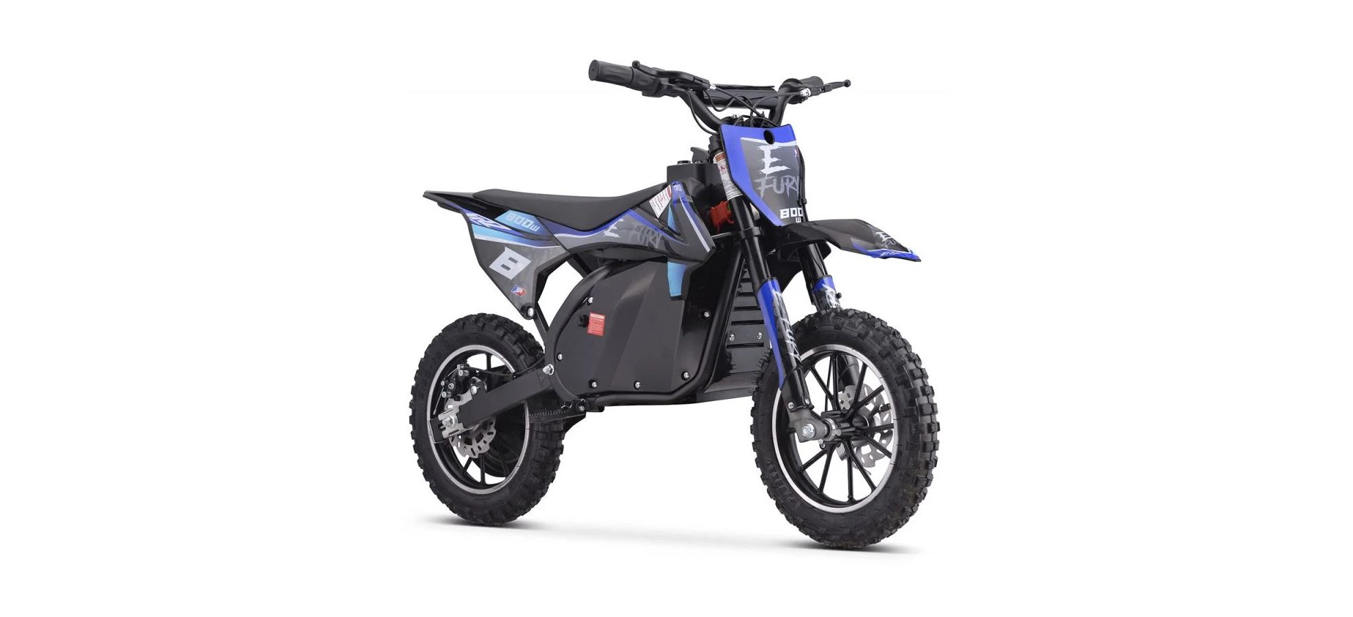 Pocket Bike Electrique CRZ 800W E-Fury- Bleu (2025)