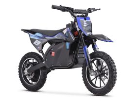 Pocket Bike Electrique CRZ 800W E-Fury- Bleu (2025)