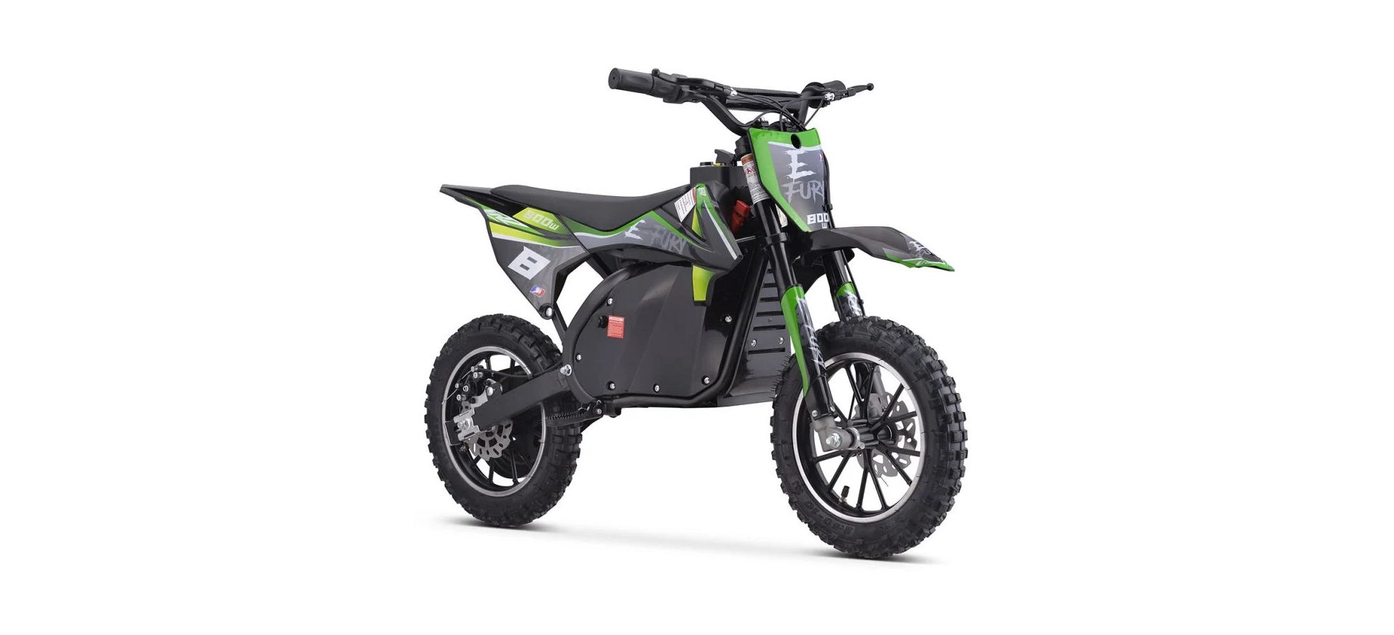 Pocket Bike Electrique CRZ 800W E-Fury - Vert (2025)