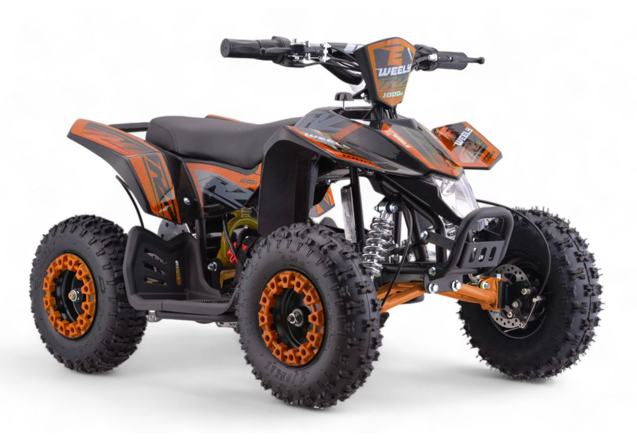Pocket Quad Electrique CRZ 1000W E-Weely - Orange (2025)