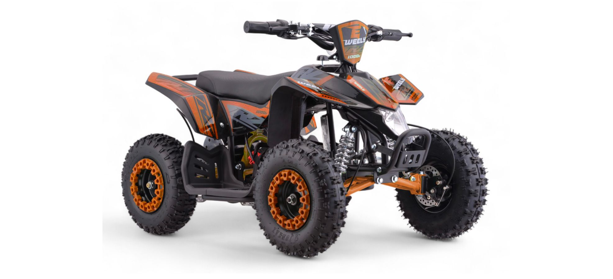 Pocket Quad Electrique CRZ 1000W E-Weely - Orange (2025)