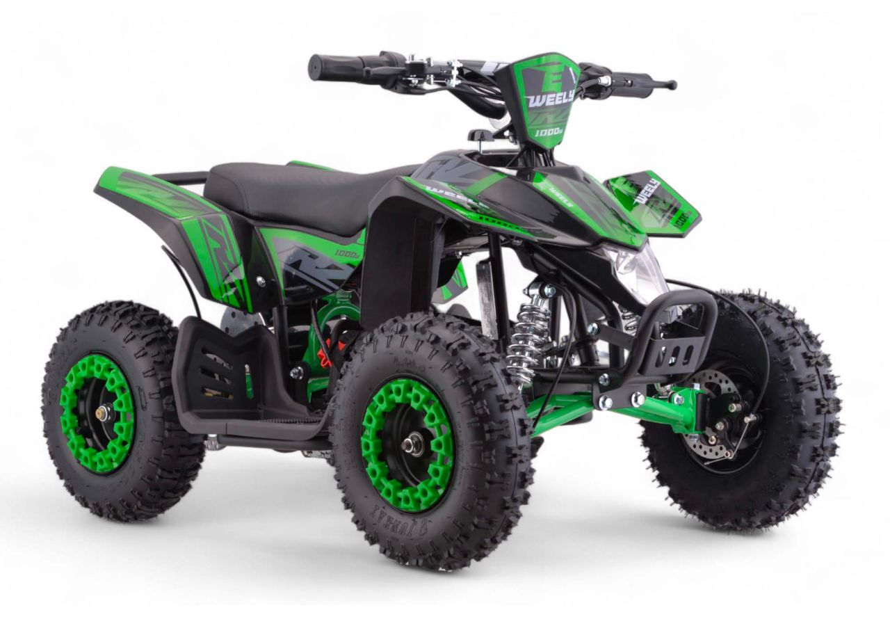 Pocket Quad Electrique CRZ 1000W E-Weely - Vert (2025)