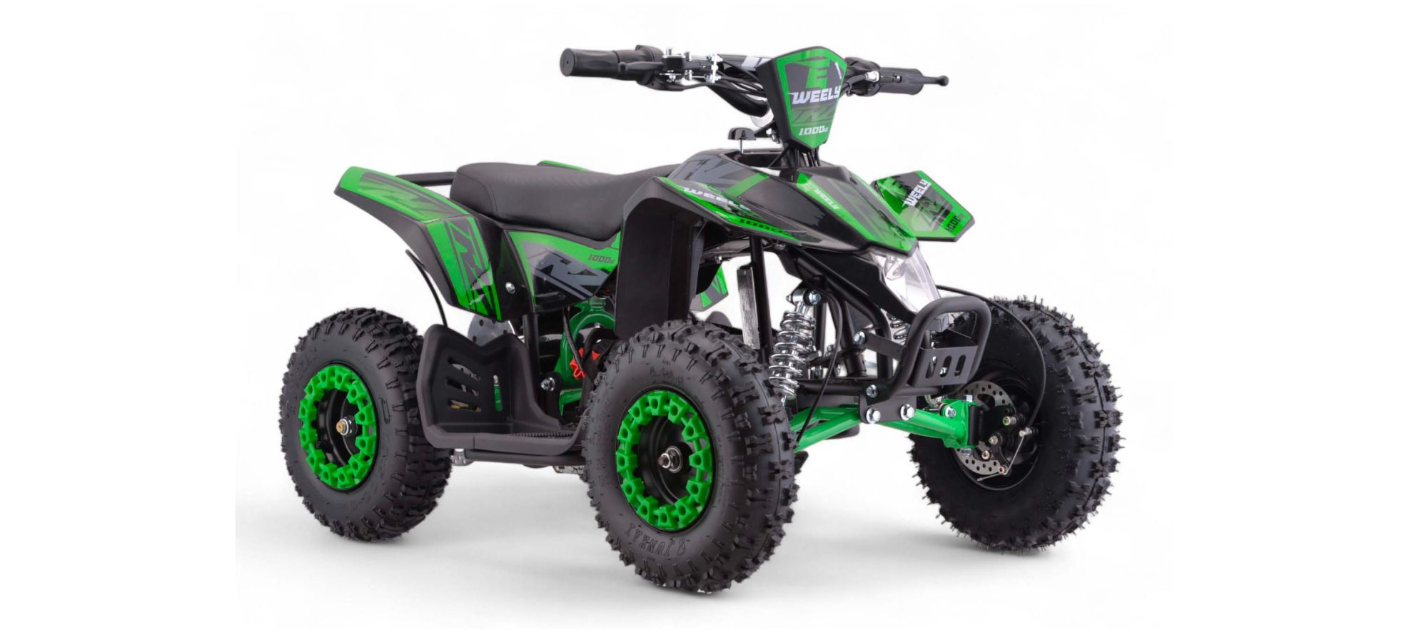 Pocket Quad Electrique CRZ 1000W E-Weely - Vert (2025)
