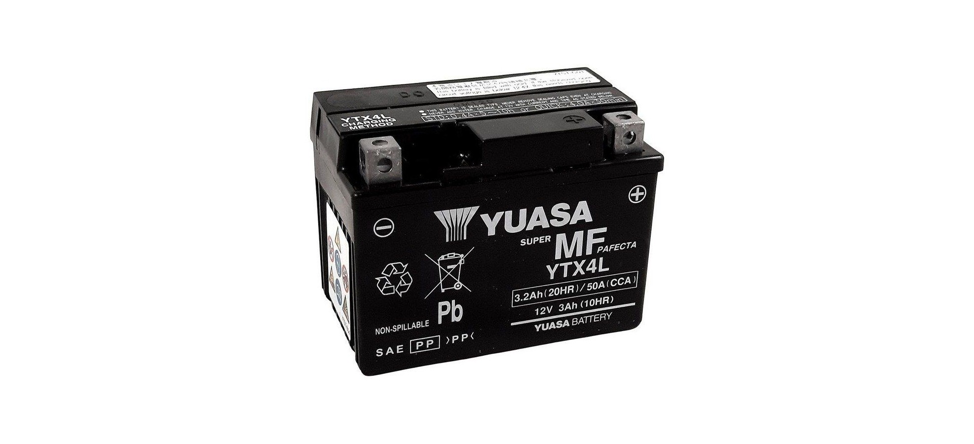 Batterie - YUASA YTX4L (FA...