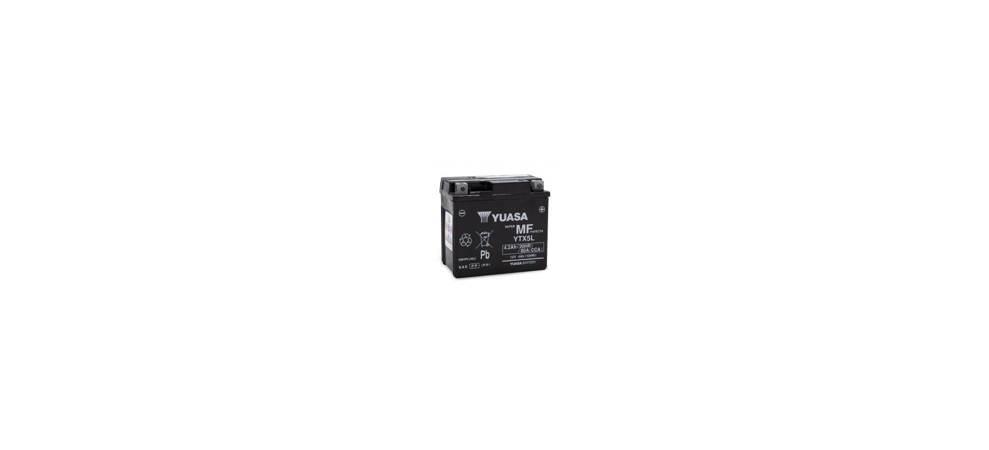 Batterie - YUASA YTX5L (12v...