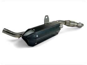 Ligne d'échappement motocross - INOX 4 Perf avec POWERBOMB - 250cc/300cc