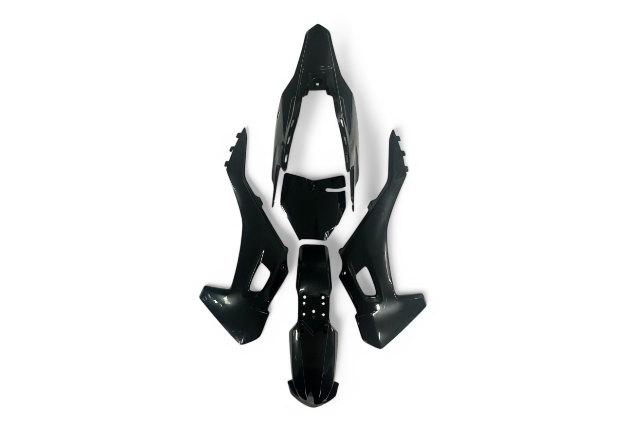Kit plastique complet - HSQ-M - Noir
