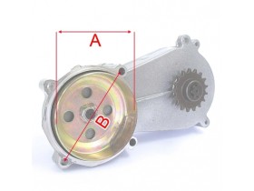 Transmission/Démultiplicateur Moteur Pocket Cross Mini - 17 Dents TF8
