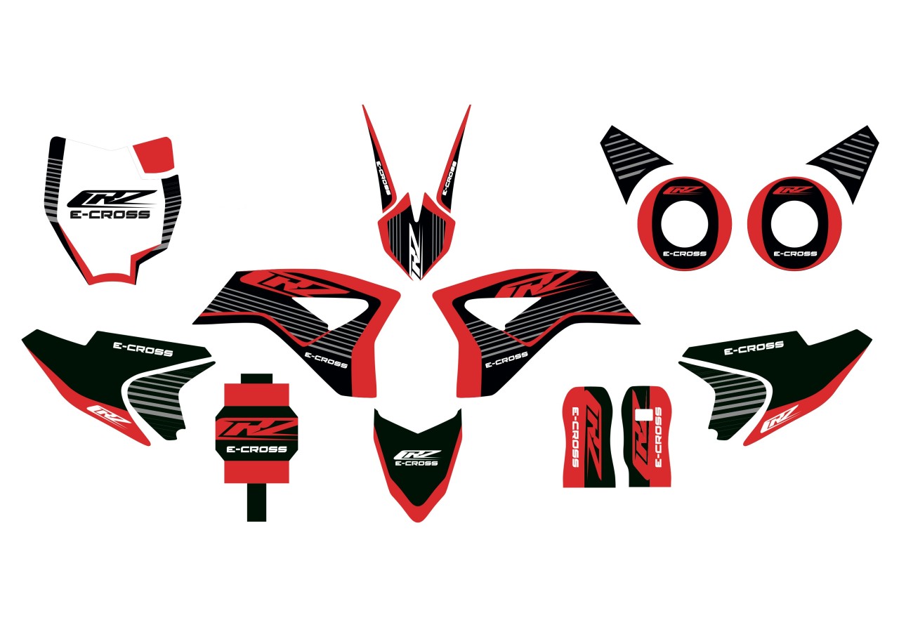 Kit décoration rouge - CRZ 1000w