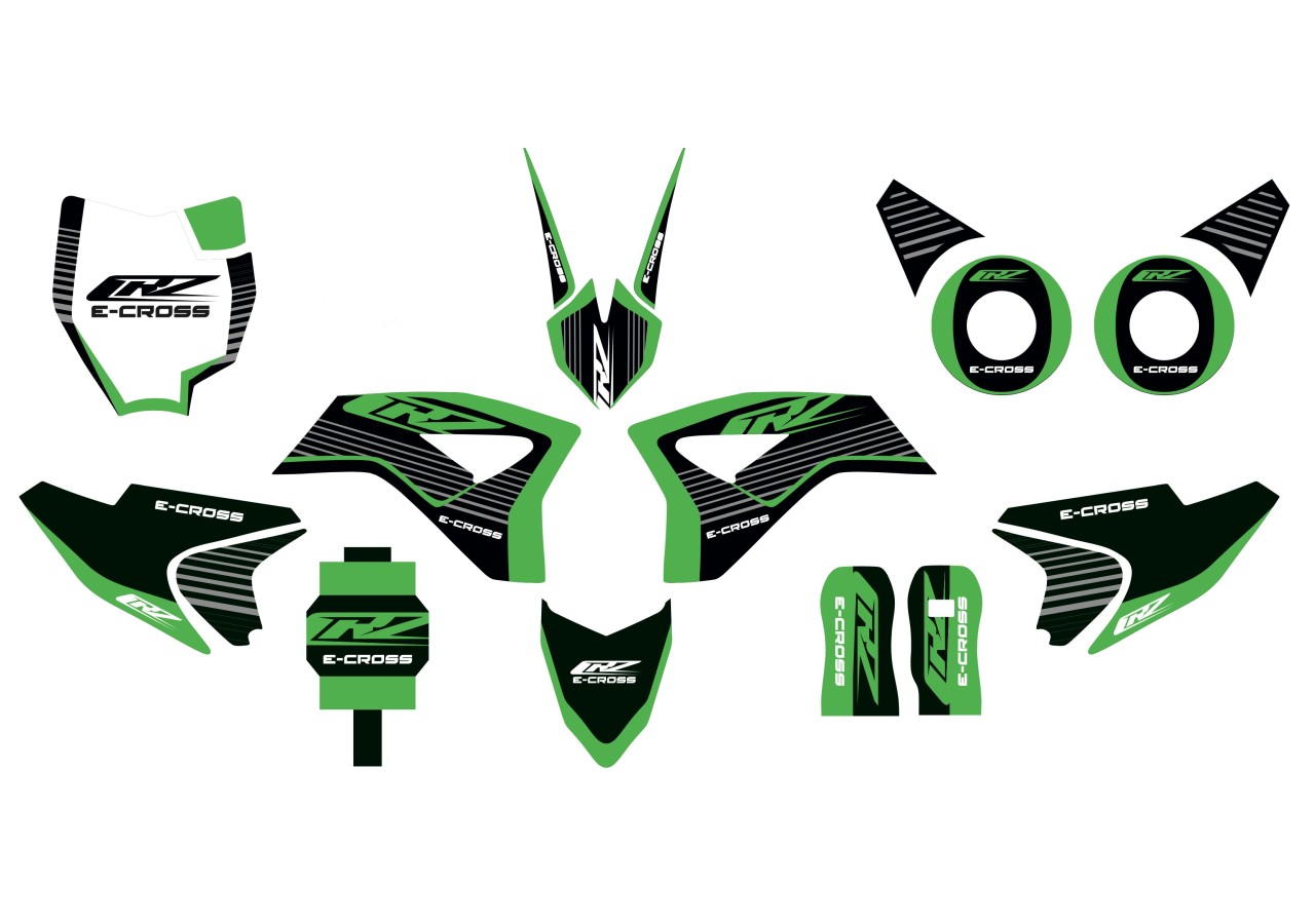 Kit décoration vert - CRZ 1000w