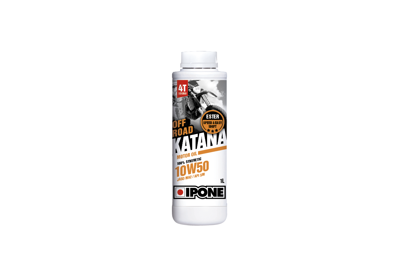 Huile moteur 4T IPONE KATANA 10W50 100% 1L
