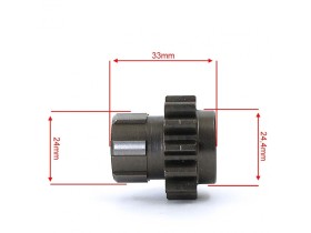 Set de 3 Pignon Renforcée Noix d'embrayage / Intermédiaire Kick / Arbre de kick LIFAN