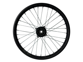 Jante avant acier - 19" (Axe 15mm) - Noir
