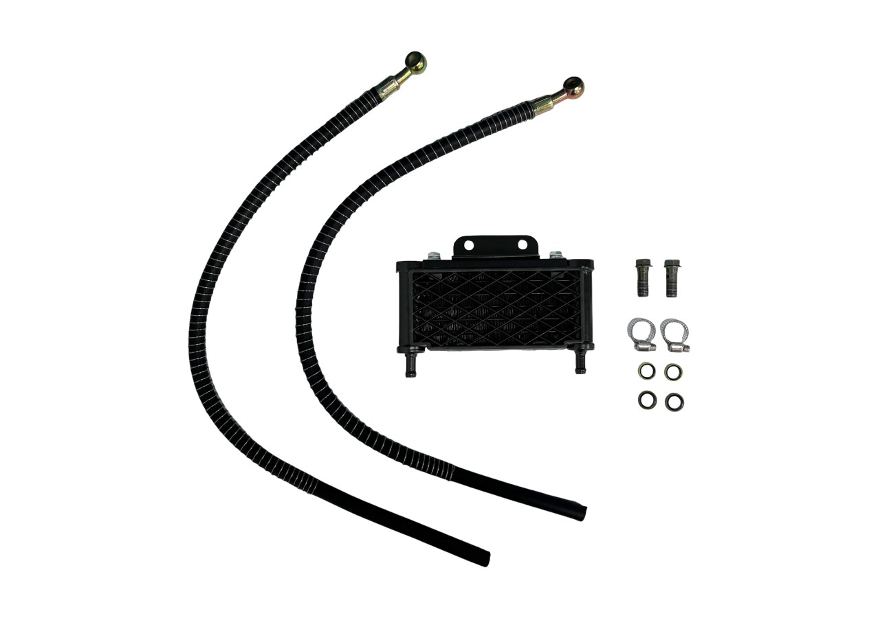 Kit Radiateur 4Perf 650mm + Durites M10