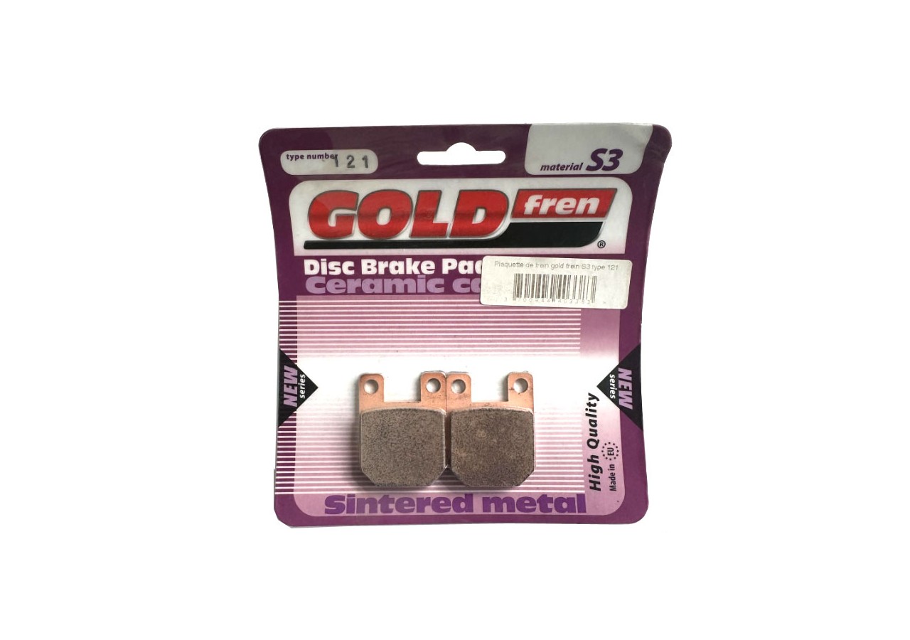 Plaquette de frein Gold - S3 type 121