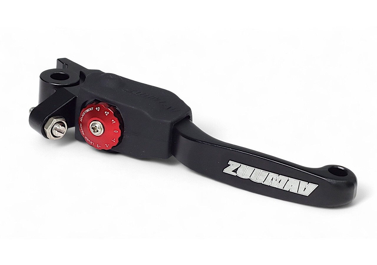 Levier de frein motocross 4Perf - réglable/repliable - CNC