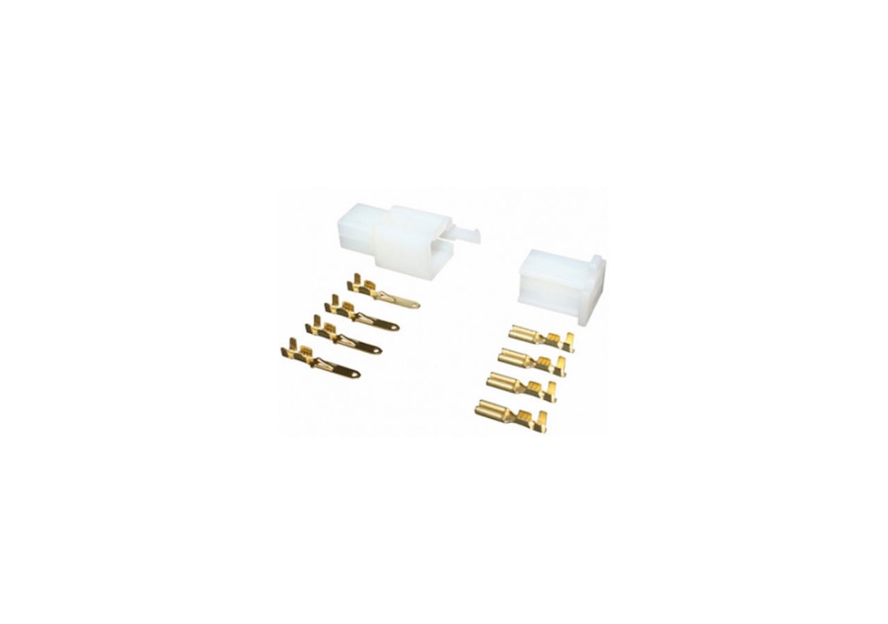 Connecteur 4 broches - Mâle/Femelle