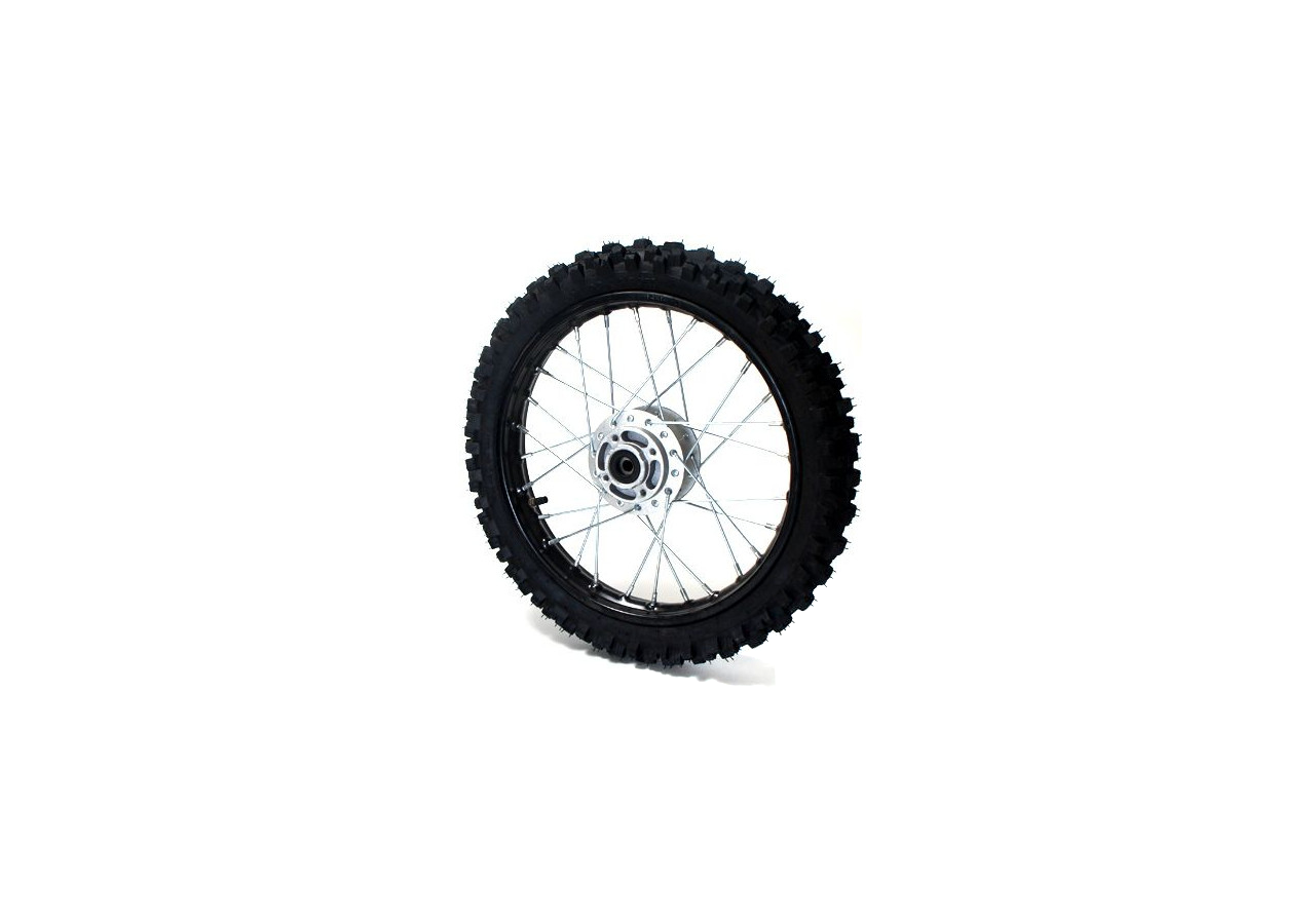 Roue Avant 14" Acier ancienne génèration (Axe Ø12mm)