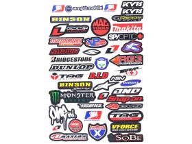 Planche stickers - ONE - Multi-marques