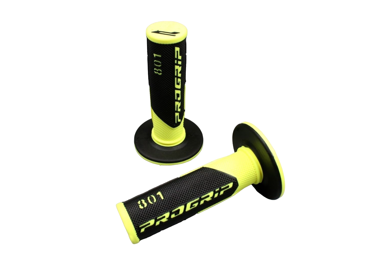 Poignées PROGRIP 801 - Noir/Jaune