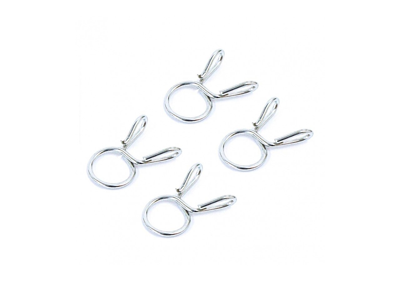 Colliers de serrage double - Durite d'essence - Ø7mm - x4 Colliers de serrage double - Durite d'essence - Ø7mm - x4