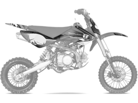 Kit déco R-Shot - CRF70 - Gris